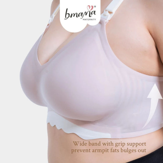 Bmama Cool Gel Seamless Nursing Bra - Pink