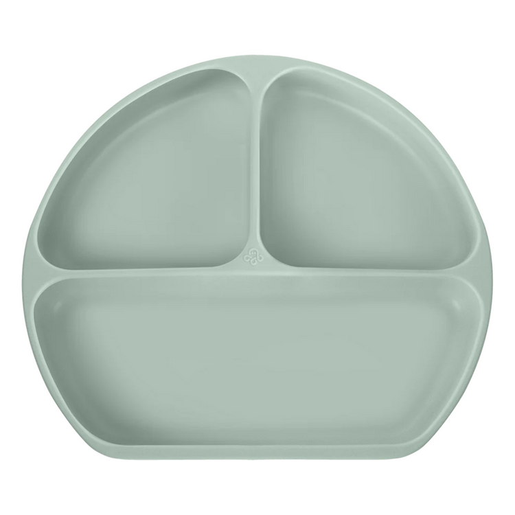 Abiie Octopod Silicone Suction Triangle Plate No Lid