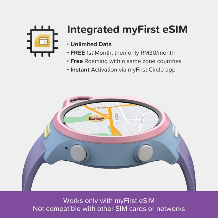 NEW SMARTWATCH myFirst Fone R2 4G Watch Phone for Kids with Voice Video Call GPS Tracking Messaging Gift Idea for Kids