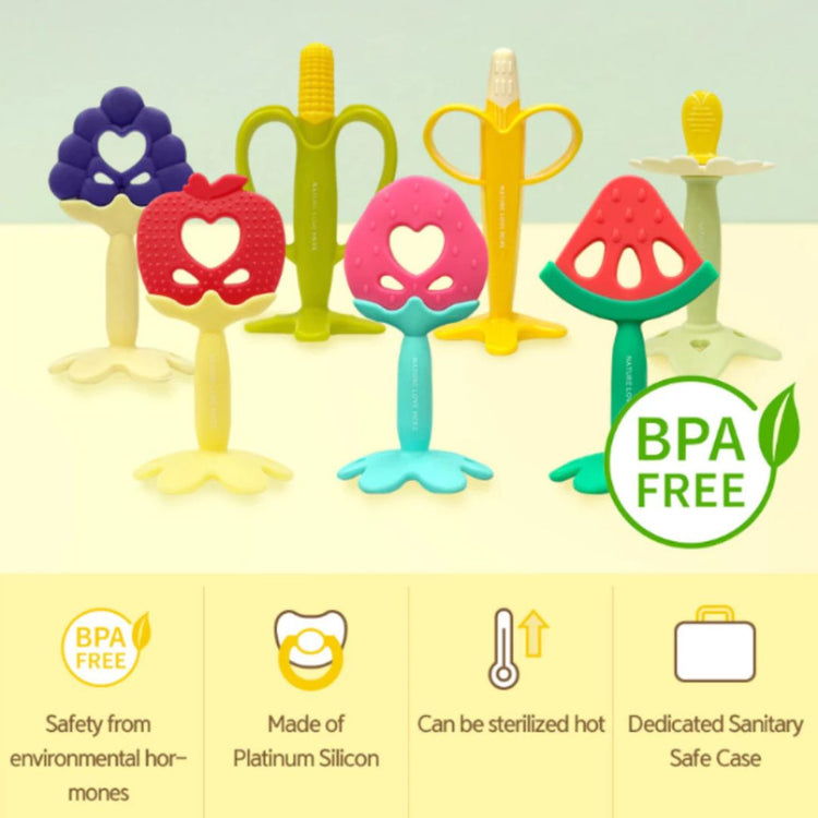 NATURE LOVE MERE Chewable Fruit-shaped Teether (Case)