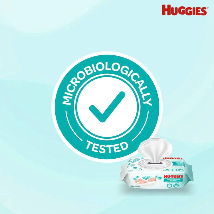 Huggies Wipes Hug Essential Clean 80S