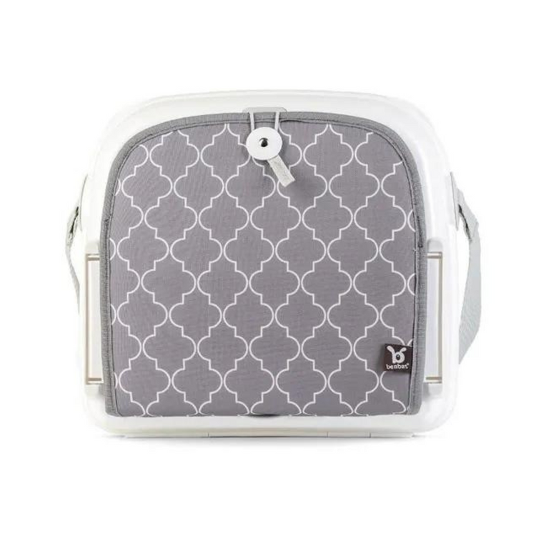 Benbat Yummigo Portable Booster Seat - Grey (Stone Arbor) (9-36m)