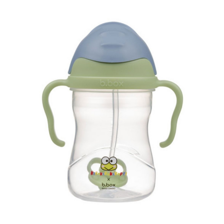 B.Box Baby Sippy Straw Cup 240ml With 360 Degree Weighted Straw (6m+) / Replacement Straw Set