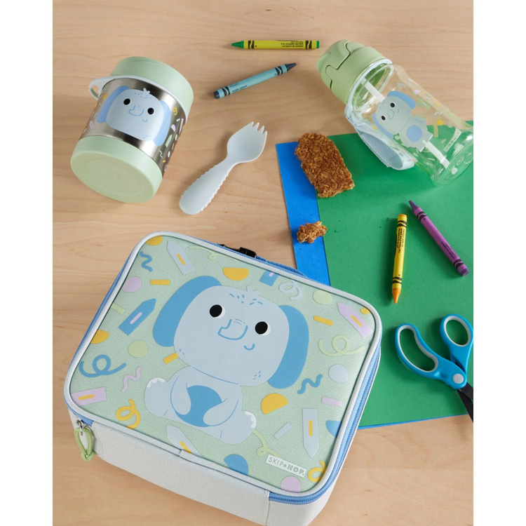 Skip Hop Besties Squad Tritan Renew Straw Bottle - Elephant (12+ months)