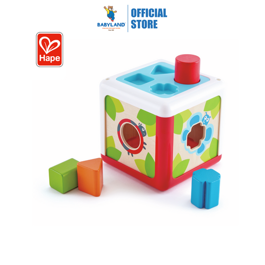 Hape 0507 Shape Sorting Box From 12 months