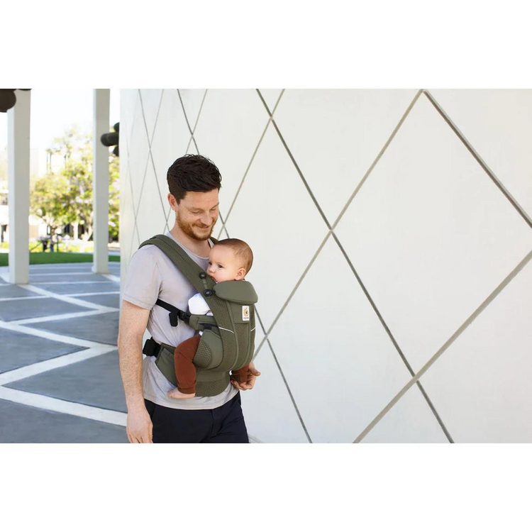 Ergobaby Omni Breeze Carrier - Olive Green (0-20kg)