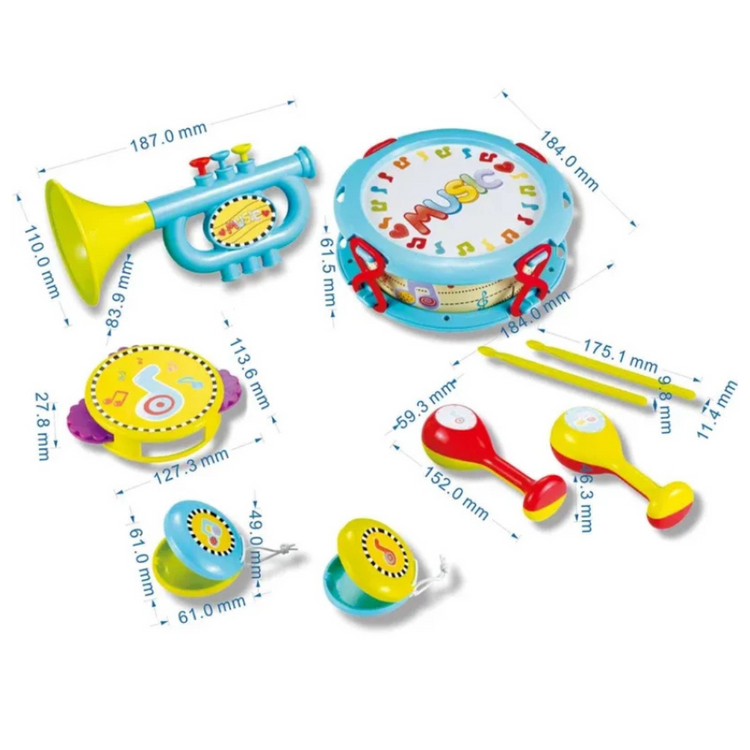 Infunbebe Musical Band Set (9Pcs) (2+ Years)
