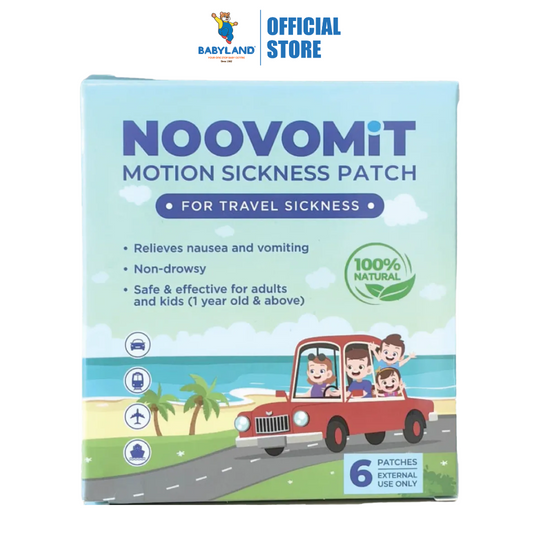 Noovomit Motion Sickness Patch 6'S