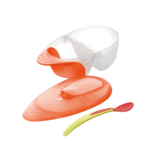 Tommee Tippee Explora Bowl Twin Taste Set with Heat Sensing Spoon