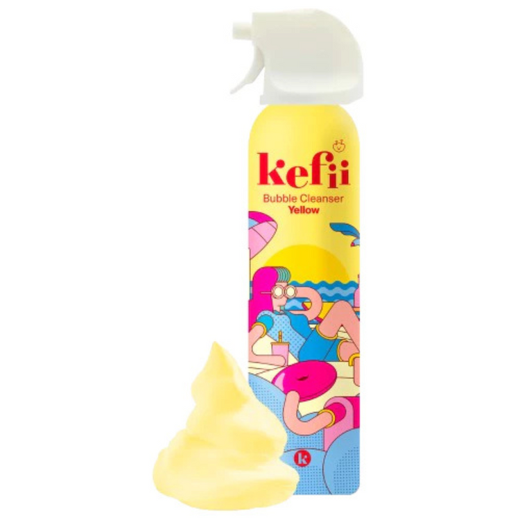 Kefii Bubble Cleanser – Yellow 200ml