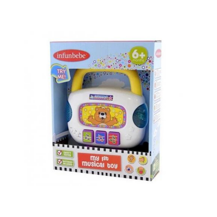 Infunbebe My 1st Musical Toy - Baby Music Player (6m+)