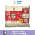 TinyTan Tinymart Seaweed Snack (Canola Oil) 16x4g