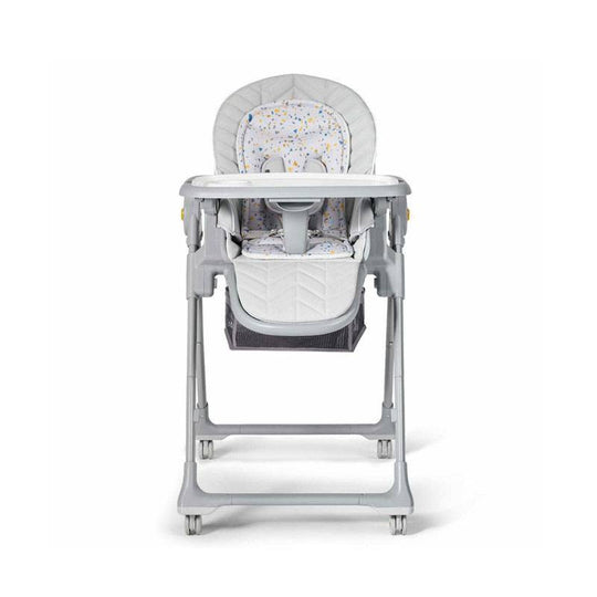 Kinderkraft Lastree 2 In 1 High Chair With Bouncer - Grey