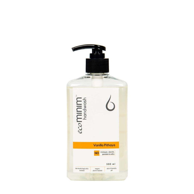 Ecominim Gentle Handwash kind to hands Liquid 500mL | Plant Based, No SLES/SLS, Skin Friendly