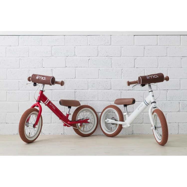 Iimo 12" Balance Bike (Kick Bike) -Alloy (White)