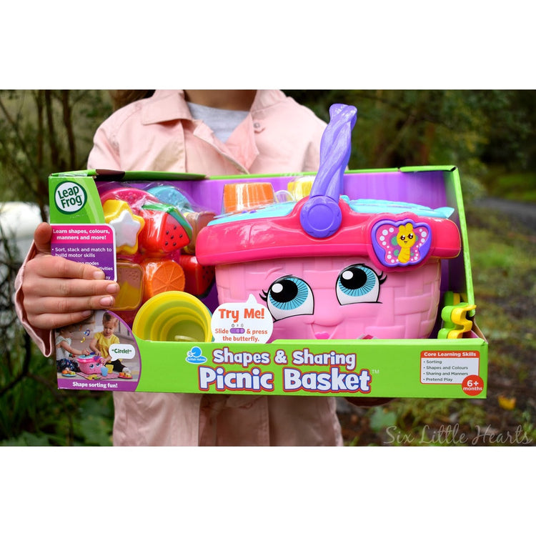 LeapFrog Shapes & Sharing Picnic Basket 6m+