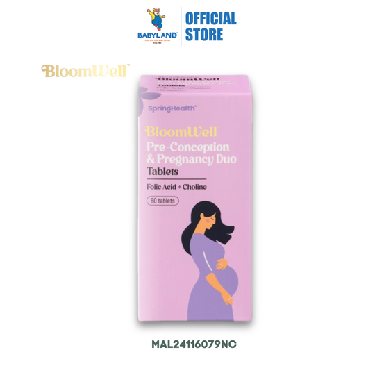 BloomWell Pre-Conception & Pregnancy Duo Tablets (60's)