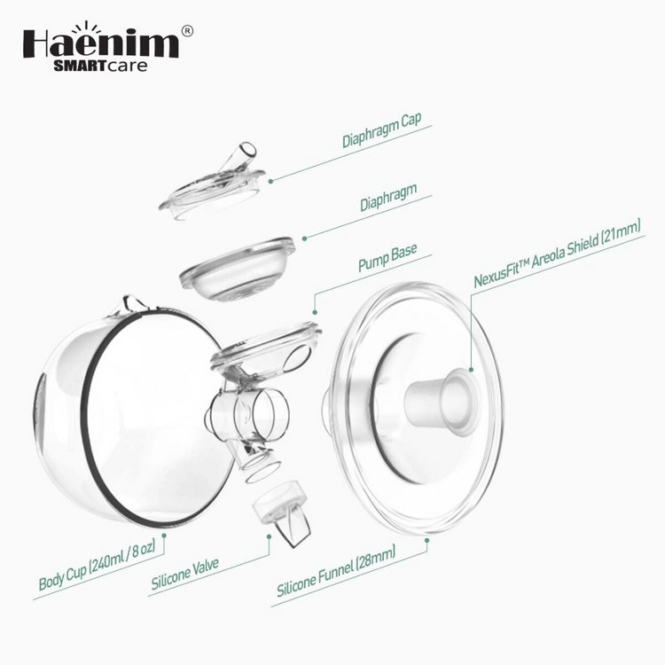 Haenim Handsfree Collection Cups (Twin Pack)