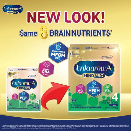 Enfagrow A+ Mind Pro Step 4 (4Y+) Original Milk Formula Powder (1.16kg)
