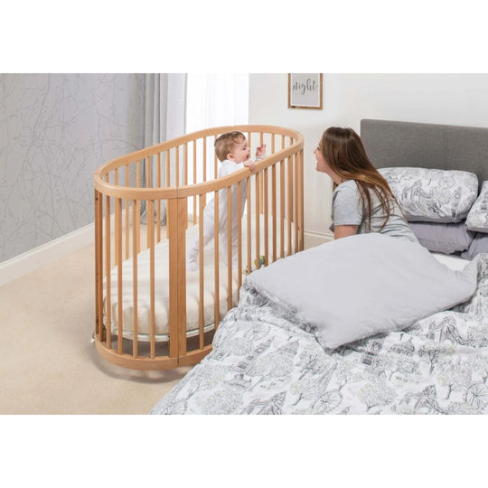 Boori Oasis Oval Cot - Beech