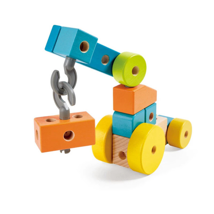 Hape 0519 Infinite Imagination Building Blocks Suitable for Age 18M+