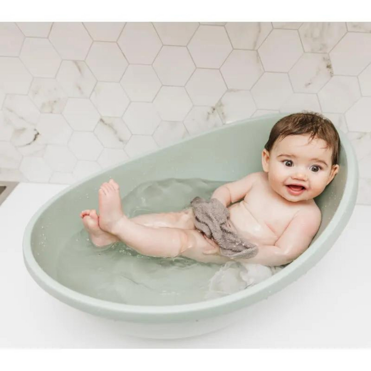 Bubble Cuddle Bath with Bath Seat - Taupe