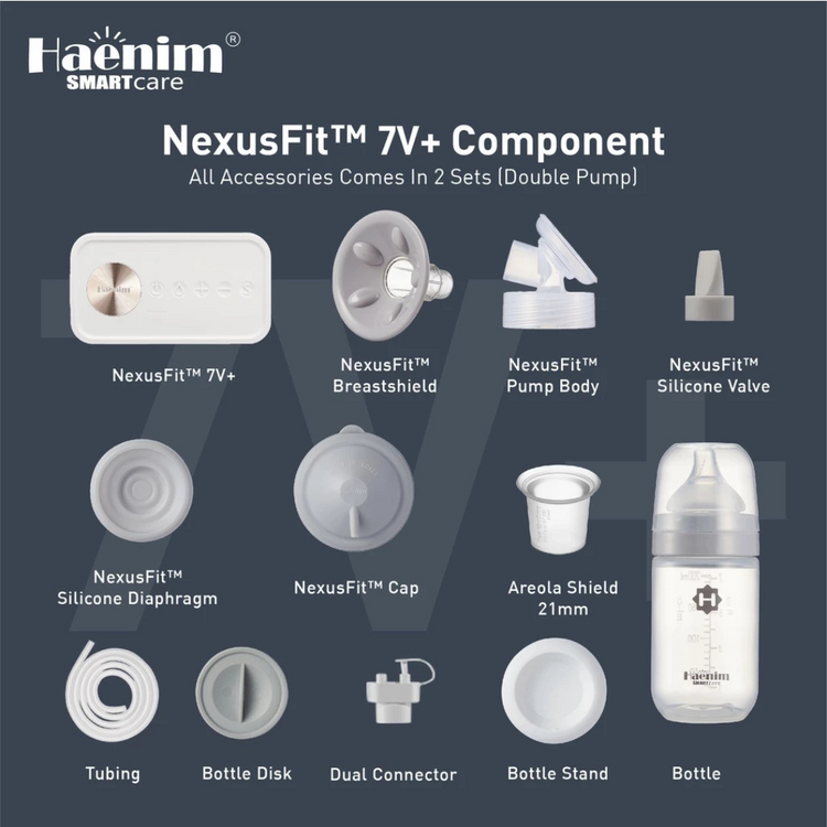 Haenim NexusFit™ 7V+ Portable Electric Breast Pump