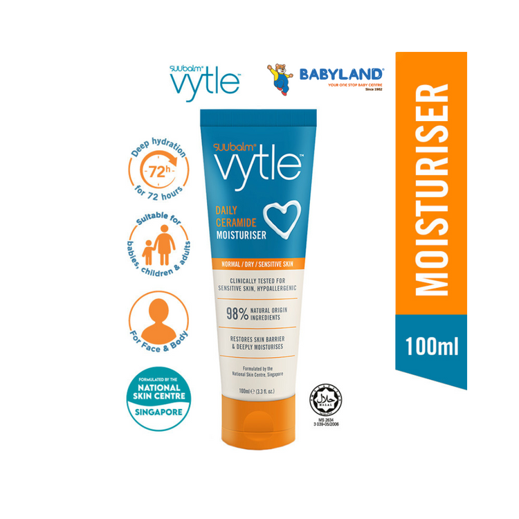 Suu Balm Vytle Daily Ceramide Moisturiser 100ml