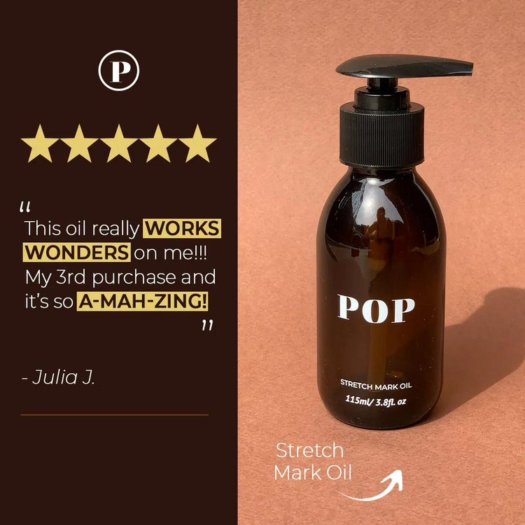 Pop Neutral Stretch Mark Oil (115ml)