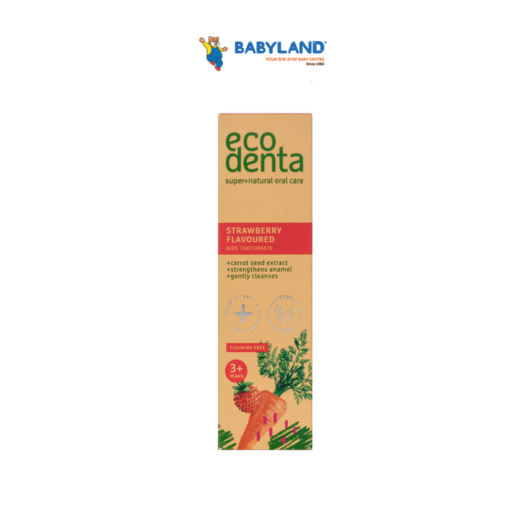 Ecodenta Wild Strawberry Flavoured Kids Toothpaste 75ml (3y+)