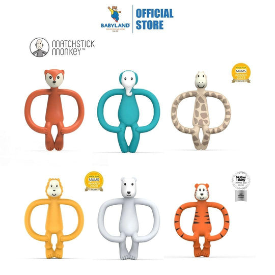 Matchstick Monkey Animal Teethers (11cm)