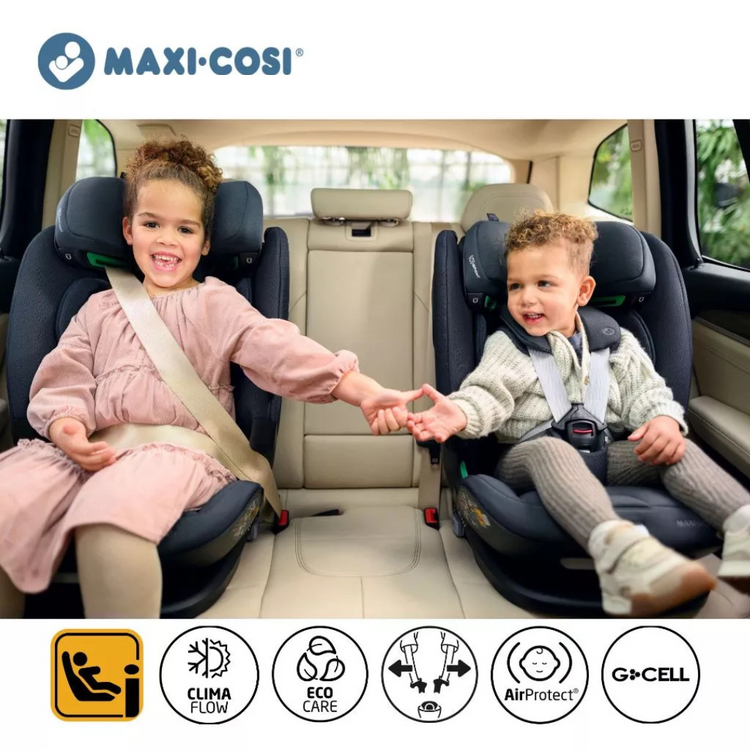 Maxi-Cosi Titan Pro i-Size Car Seat - Authentic Grey (15M-12Y | 9-36kg)