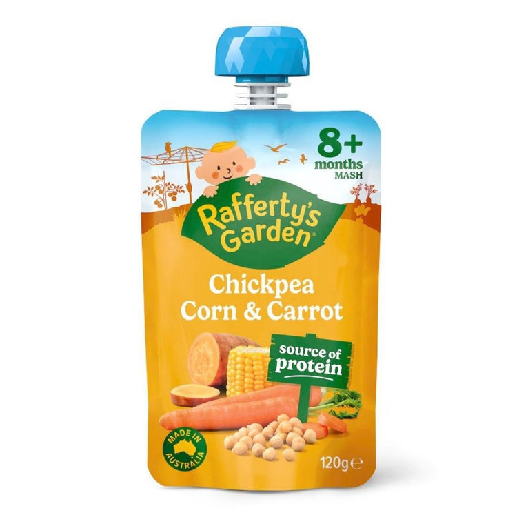 Rafferty's Garden Baby Food Pouches 120g For 6+ months