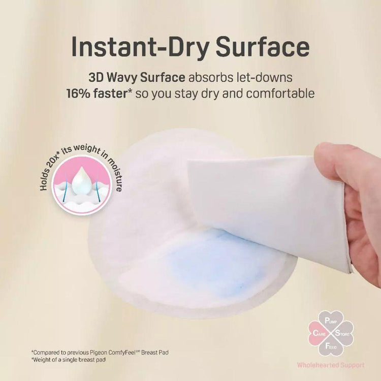 Pigeon Breast Pad Comfy Dry 72'S