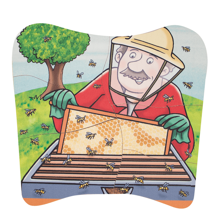 Beleduc Life Cycle Puzzle (BeeHoney) (4yrs+)