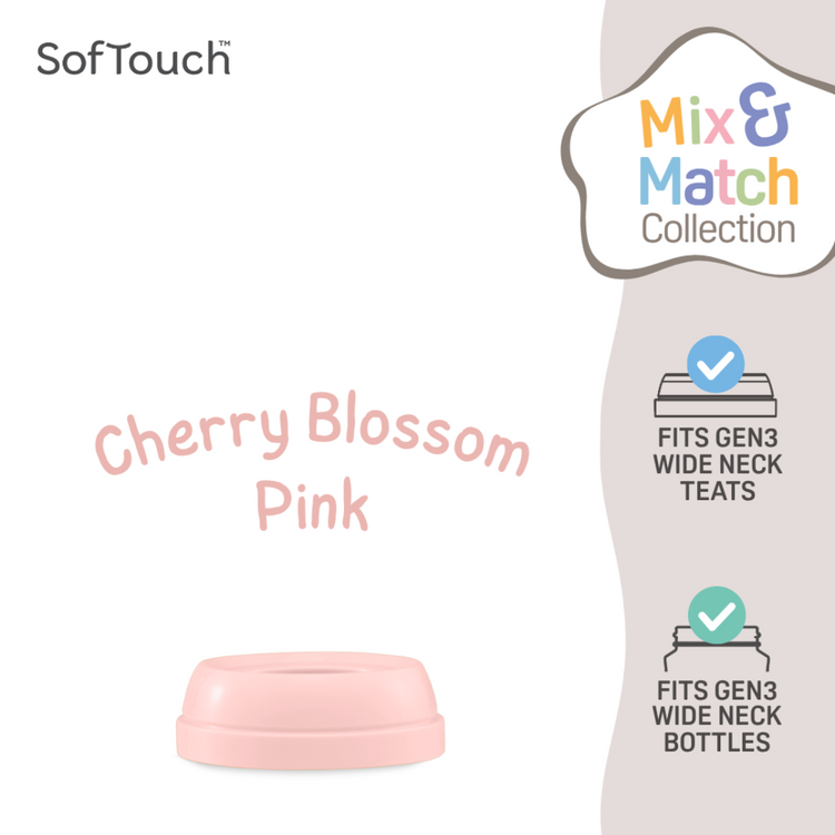 Pigeon SofTouch Wide-Neck Mix and Match Bottle Cap (3rd Gen Bottles)