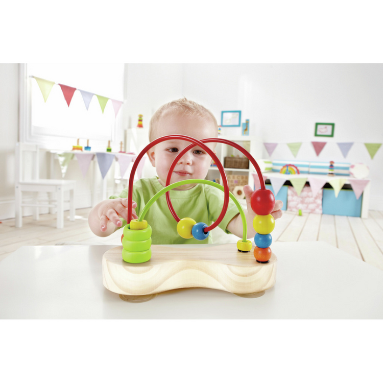 Hape 1801 Double Bubble Beads Maze for 6 months+