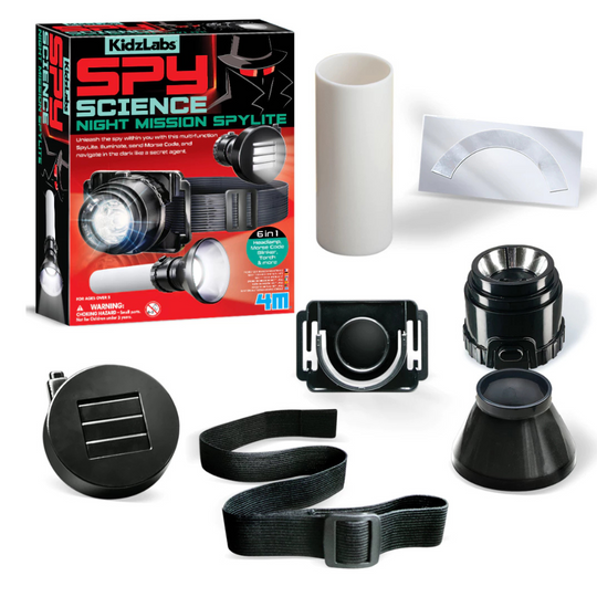 4M KidzLabs - Spy Science Night Mission Spylite (new) (5Y+)