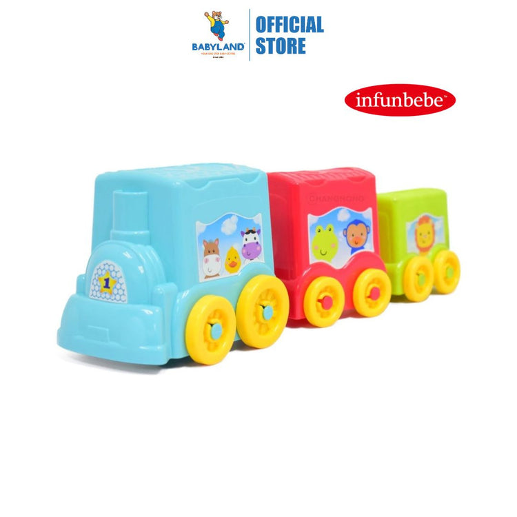 Infunbebe Stacking Animal Train (6m+)