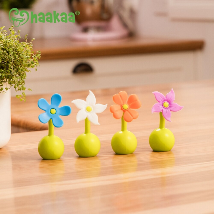 HaaKaa Silicone Breast Pump Flower Stopper