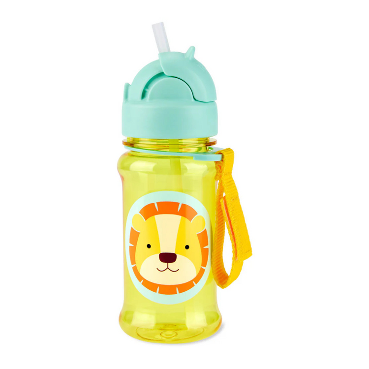 Skip Hop Zoo Tritan Renew Straw Bottle - Lion