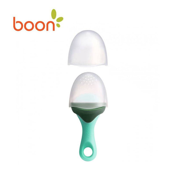 Boon Pulp Silicone Feeder - Mint/Dark Green