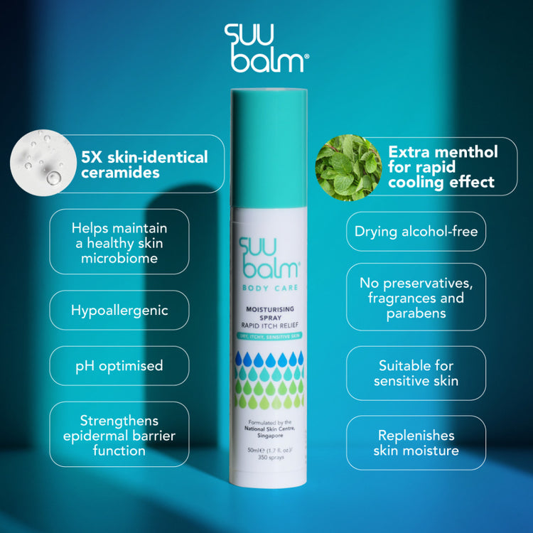 Suu Balm Itch Relief Moisturising Spray 50ml