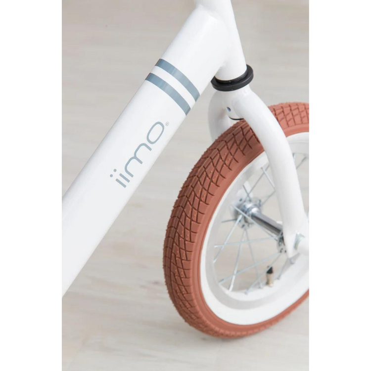 Iimo 12" Balance Bike (Kick Bike) -Alloy (White)