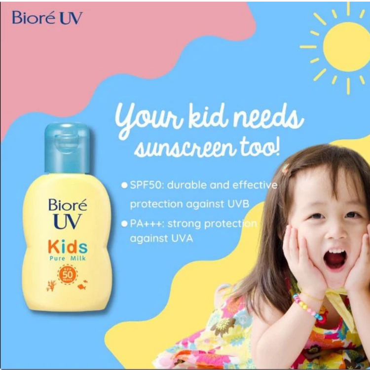 Biore UV Kids Pure Milk SPA 50+ PA+++ 70ml