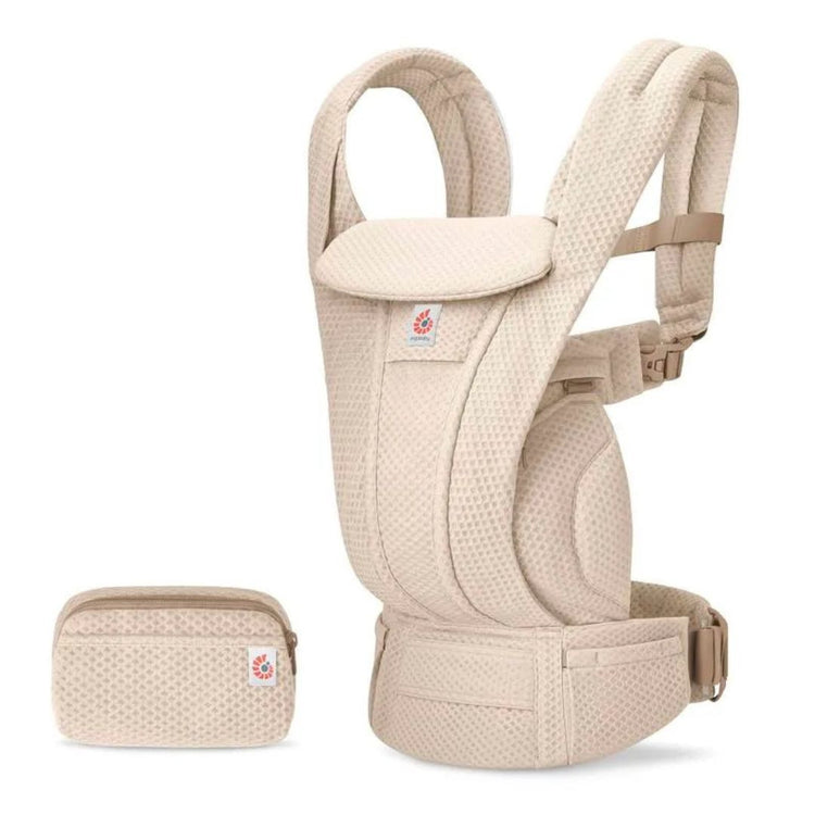 Ergobaby Omni Deluxe Mesh Baby Carrier - Newborn Ready Breathable #1 Air Flow Comfort Durable Cozy Materials Ergonomic