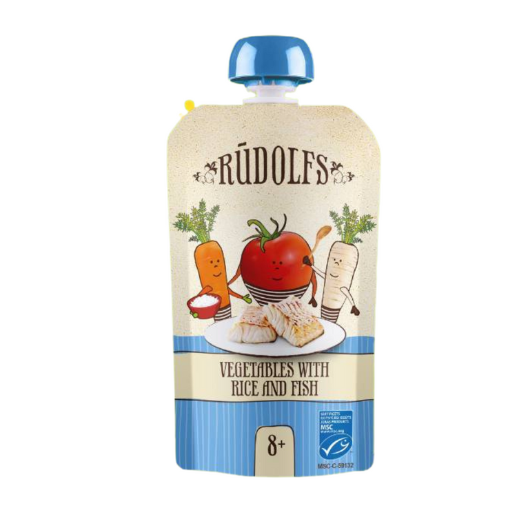 [Halal] Rudolfs Organic Premium Baby Ready Meals in Pouches (suitable: 6m+ -- 8m+)