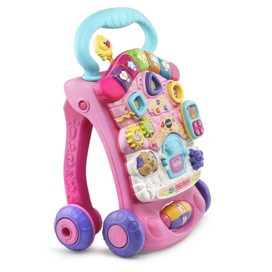 Vtech Sit To Stand Stroll & Discover Activity Walker - Pink ( 9 to 36 months )