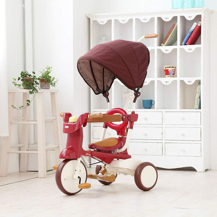 Iimo Foldable Tricycle #02 SS With Canopy (1.5 yrs to 4yrs 11mths)
