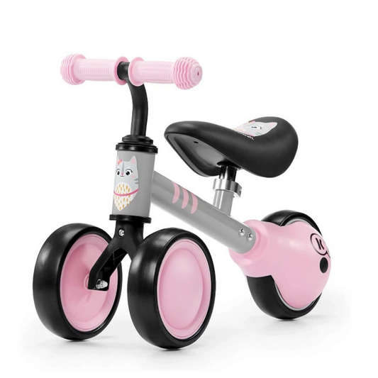 Kinderkraft Balance bike CUTIE - Light Pink (1 year up to 25 kg)